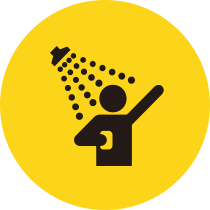 シャワールーム完備